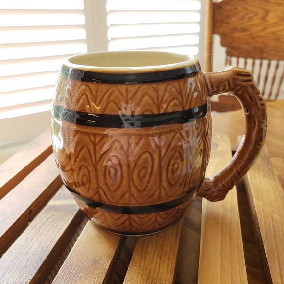 Vintage Barrell Mug Made in Japan N033 - Picture 3 of 7